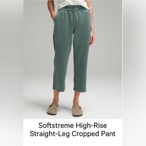 Lululemon softstreme High-Rise Cropped Pants